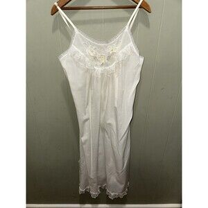 Vintage Willow Creek Nightgown Eyelet Laced Trim CottageCore Prairie No Size Tag